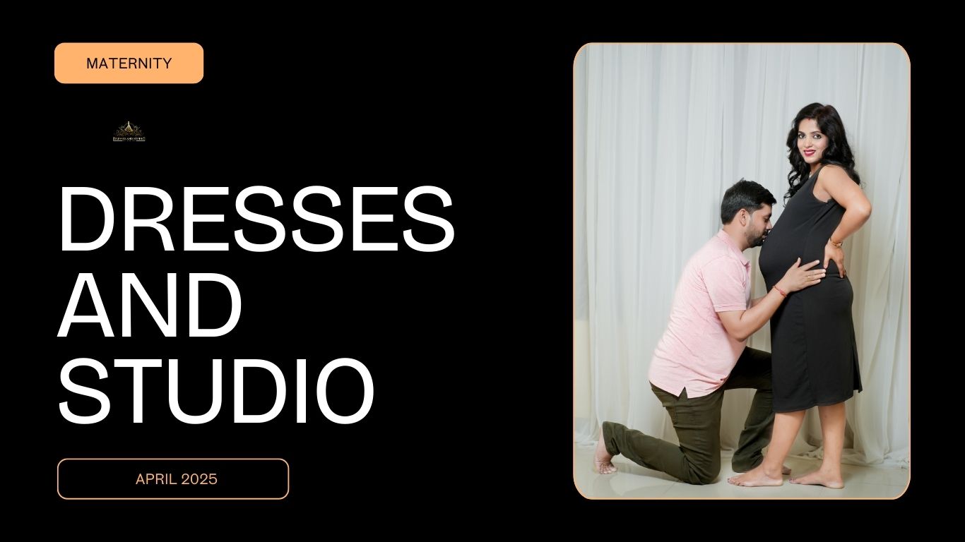 Unique Maternity Shoot in Gorakhpur – Only at Dresse And Studio with Anshika