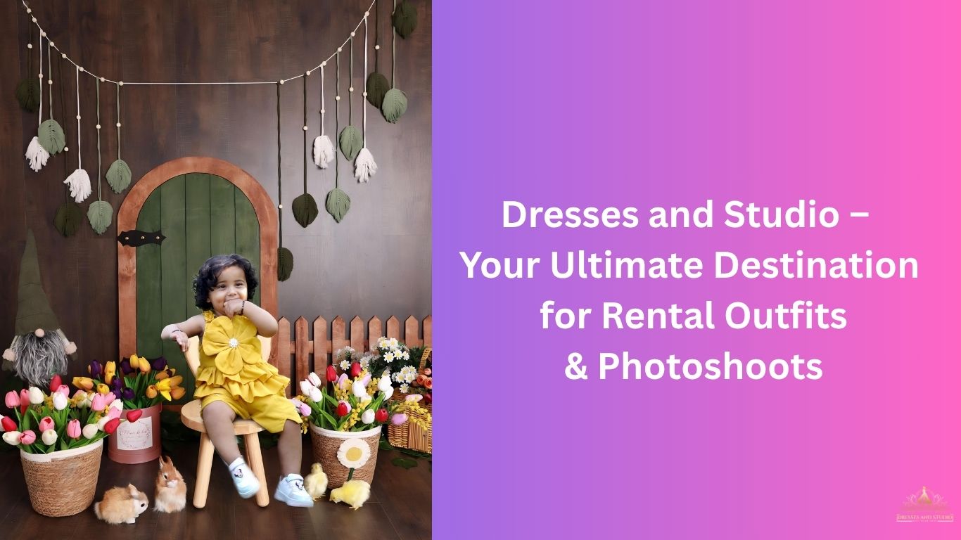 Baby Girl Shoot in Gorakhpur – Capture Her Cutest Moments with Dresses And Studio